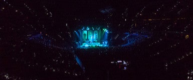 Seat view from Club