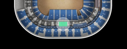 Seat view from Club