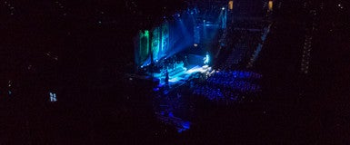 Seat view from Club