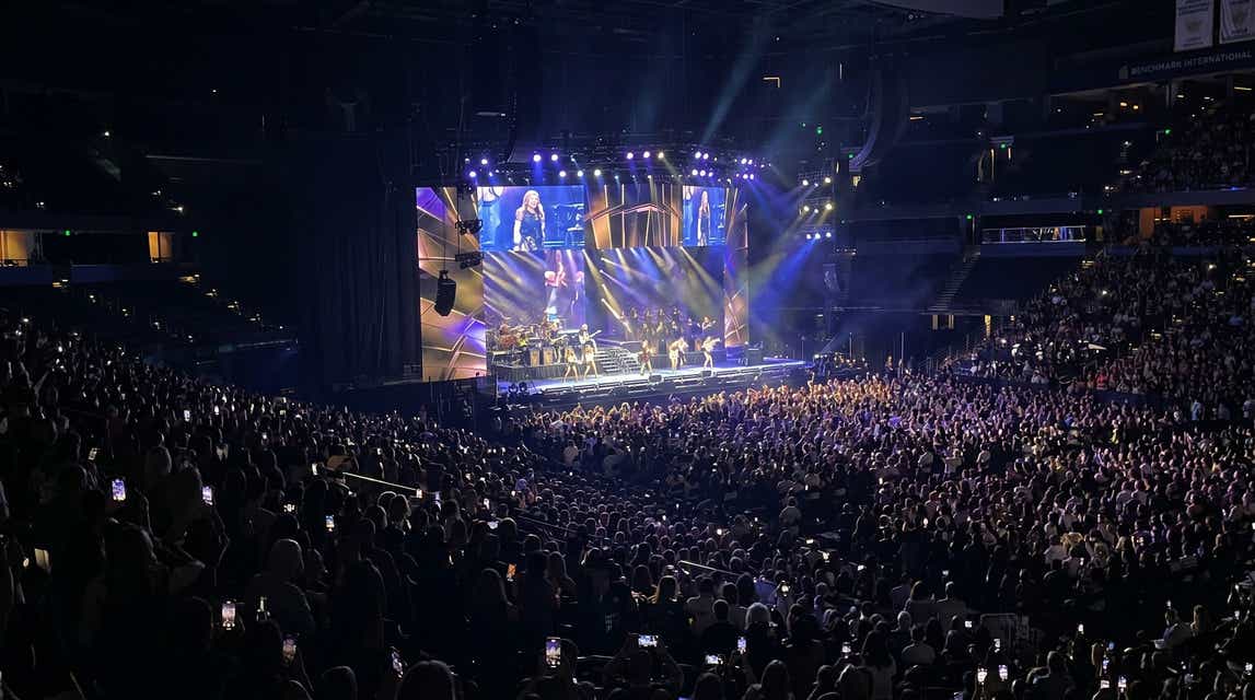 Seat view from Lower