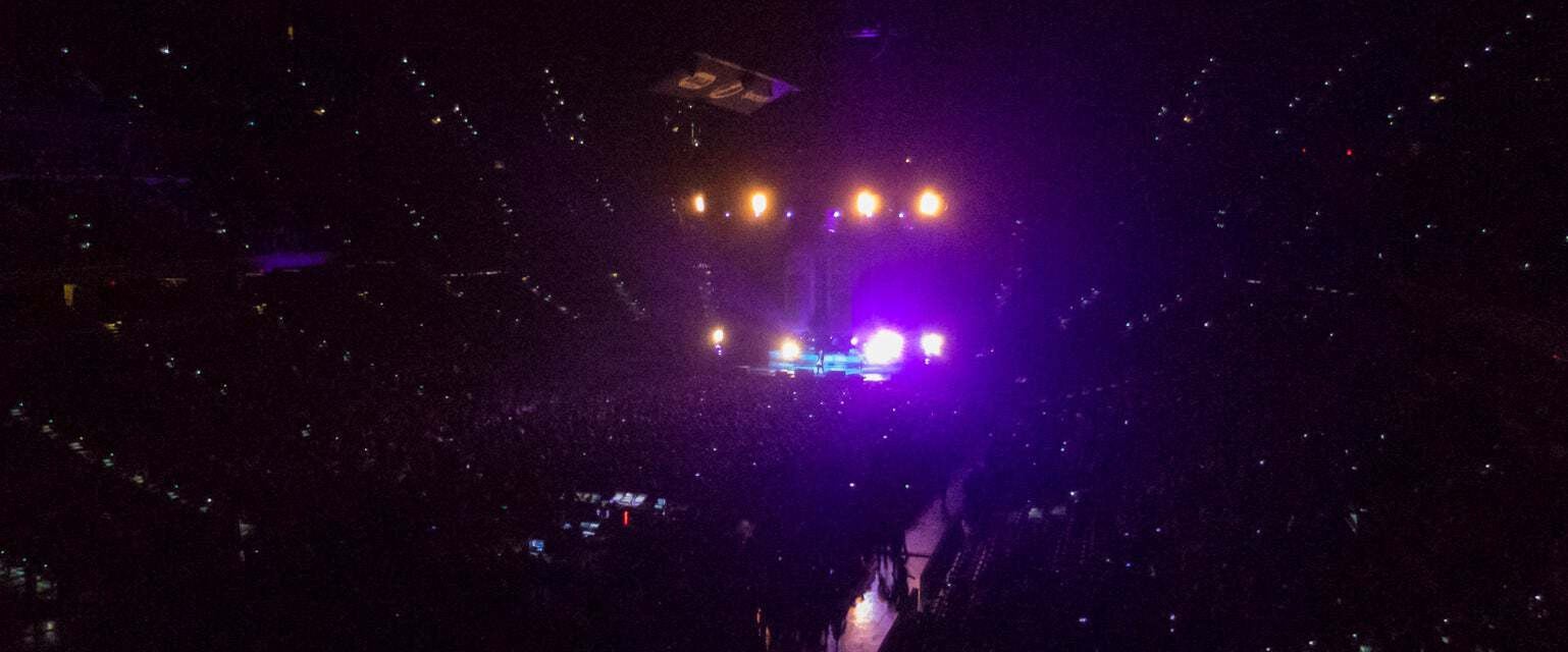 Seat view from Club