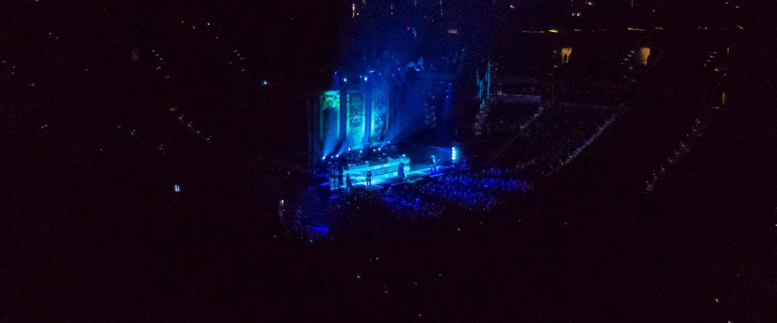 Seat view from Club