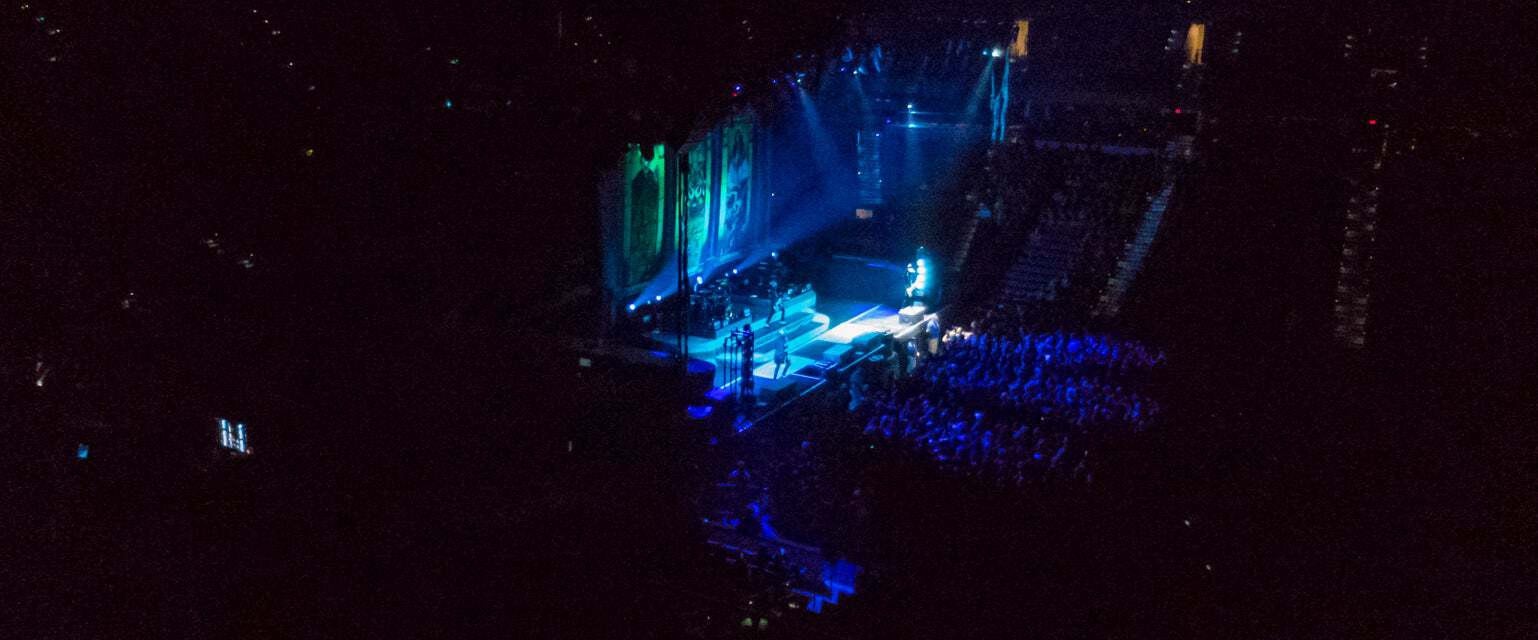 Seat view from Club