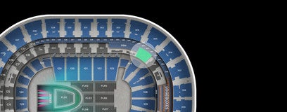 Seat view from Club