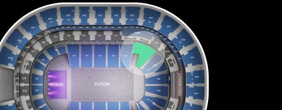 Seat view from Lower