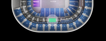 Seat view from Middle