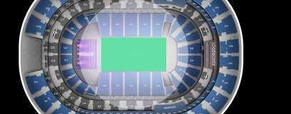 Seat view from GA Floor