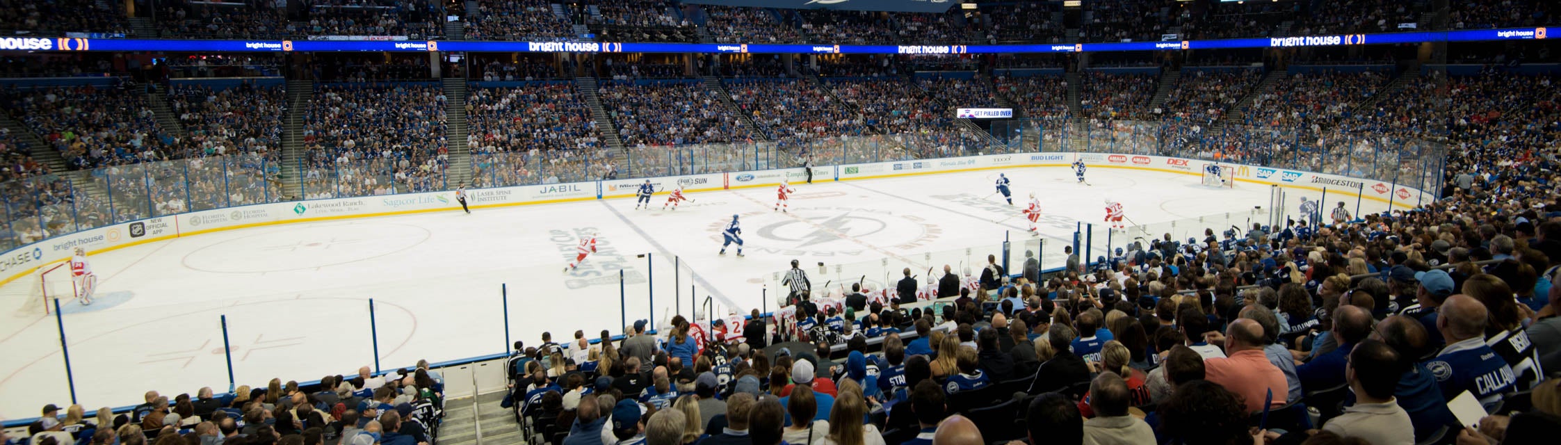 Seat view from Plaza Corner