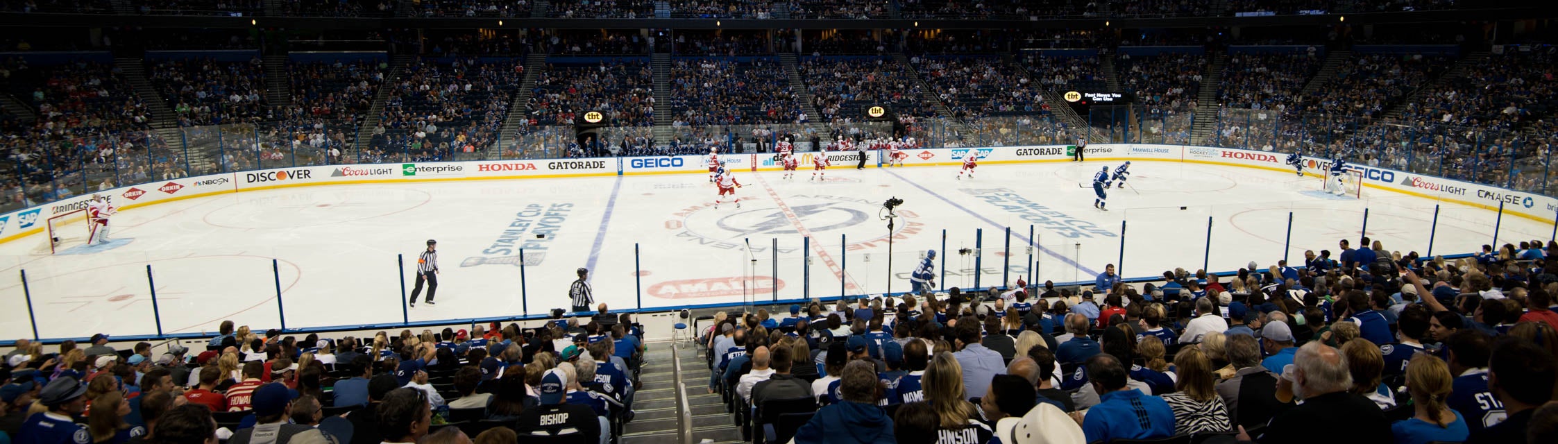 Seat view from Plaza Center