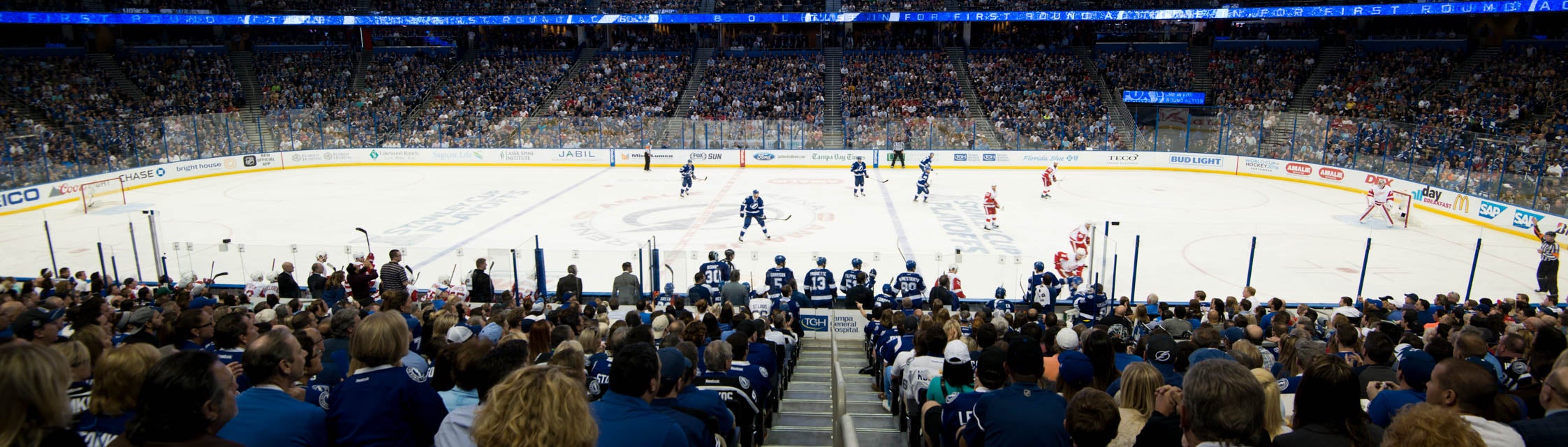 Seat view from Plaza Corner