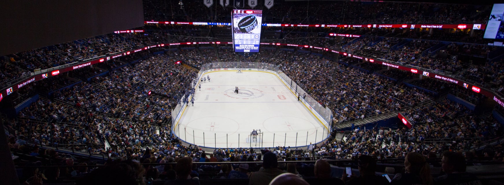 Seat view from Chase Club