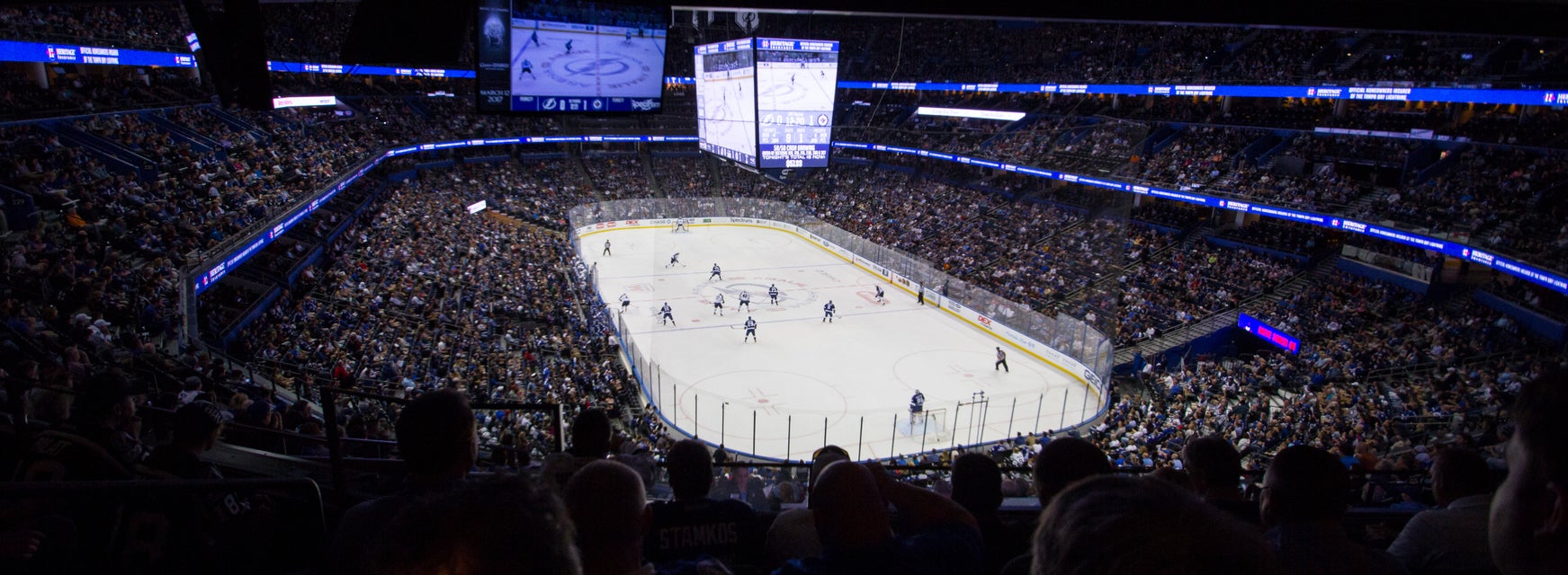 Seat view from Chase Club