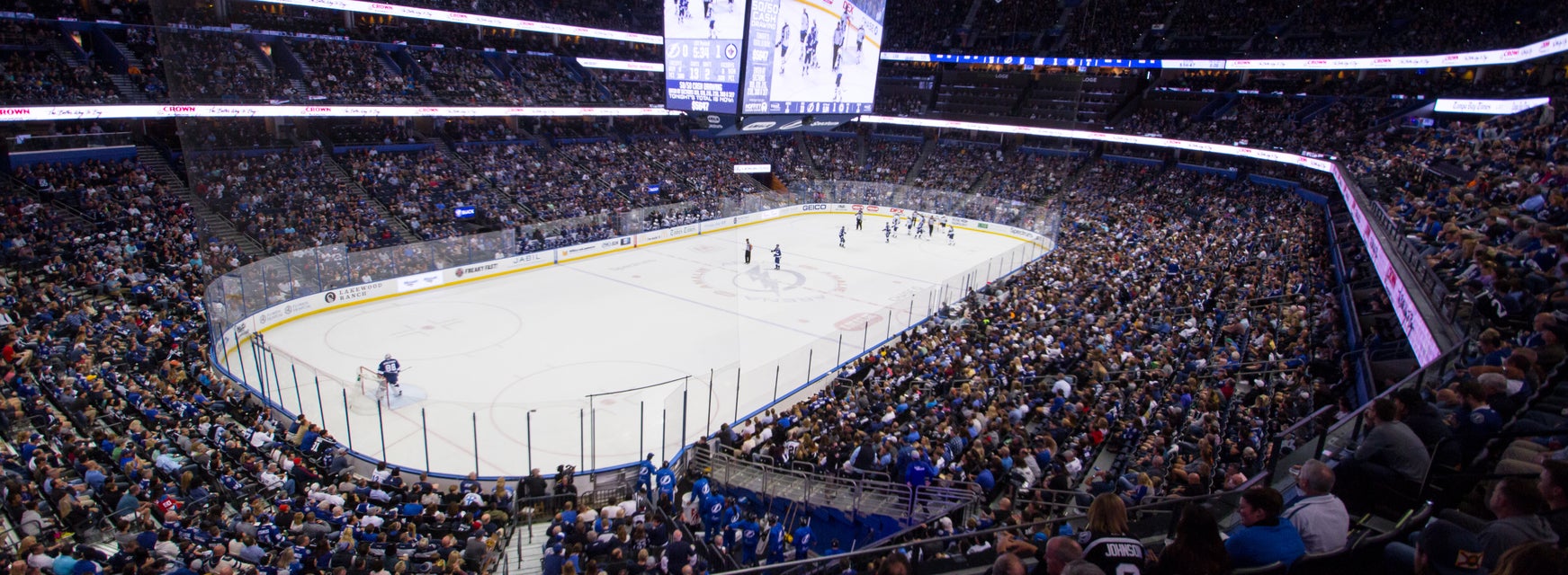Seat view from Chase Club