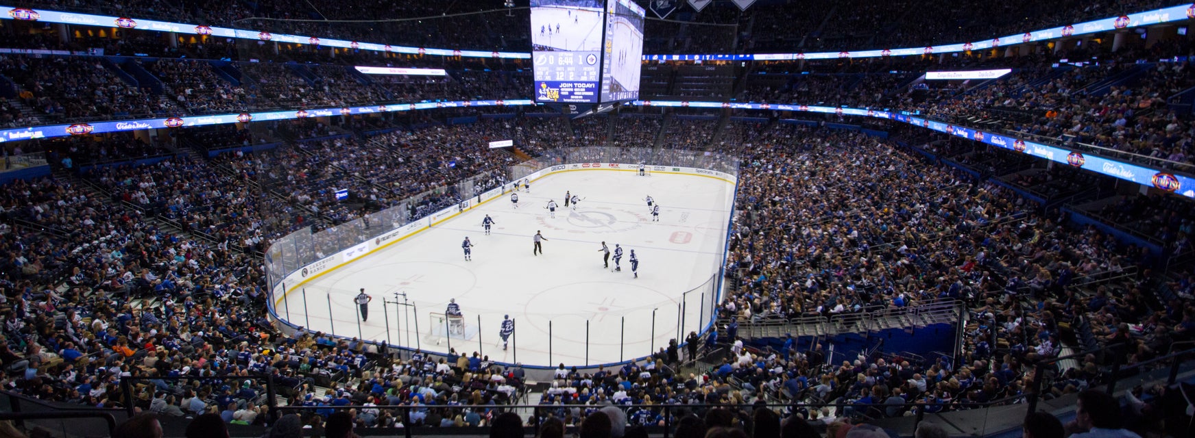 Seat view from Chase Club