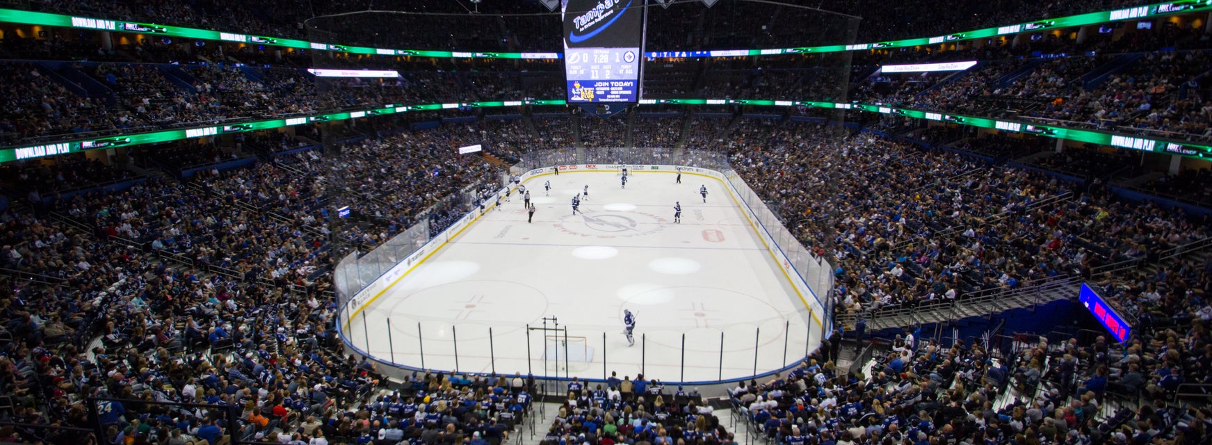 Seat view from Chase Club