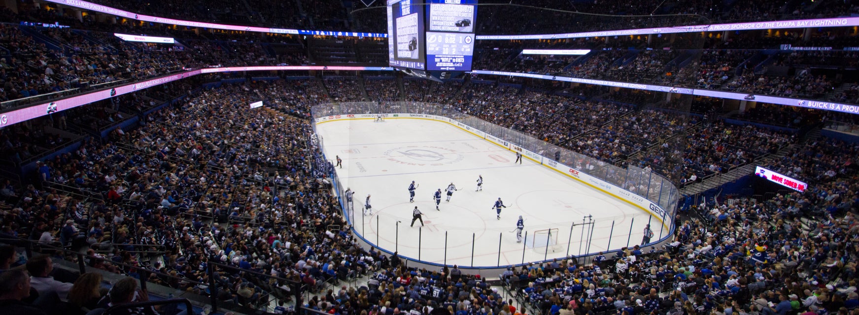 Seat view from Chase Club