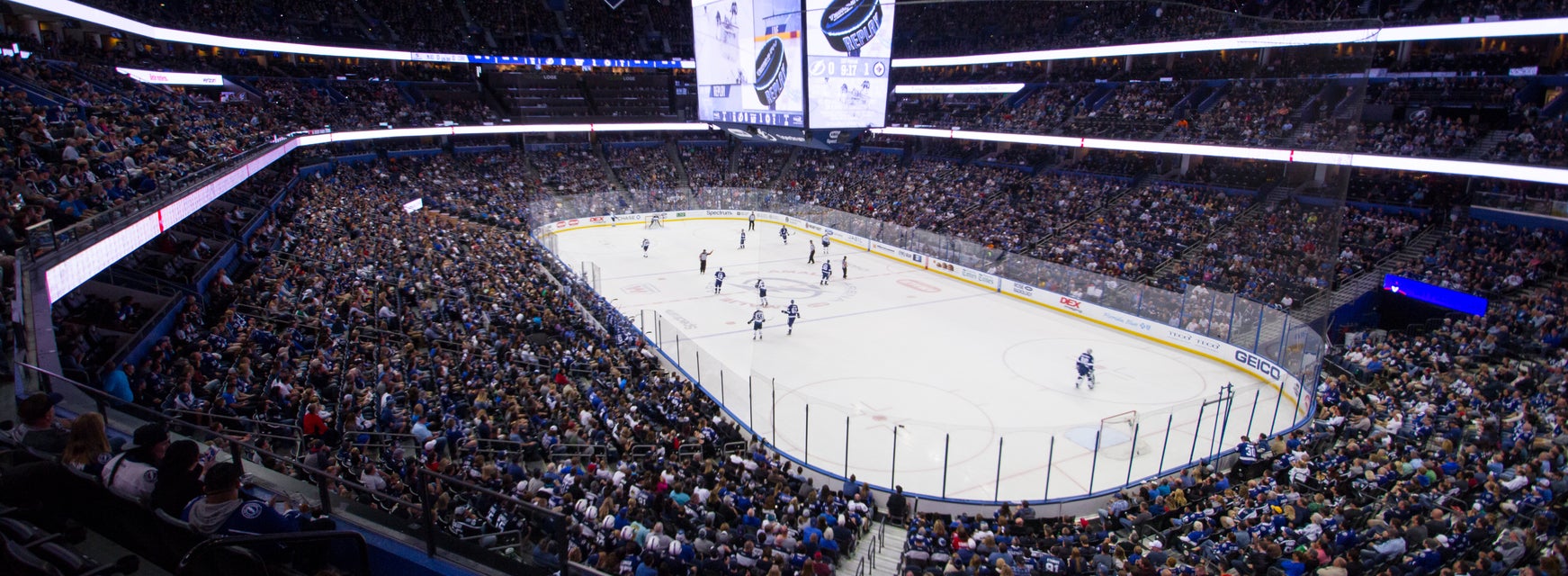 Seat view from Chase Club