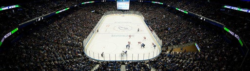 Seat view from Standing Room Only