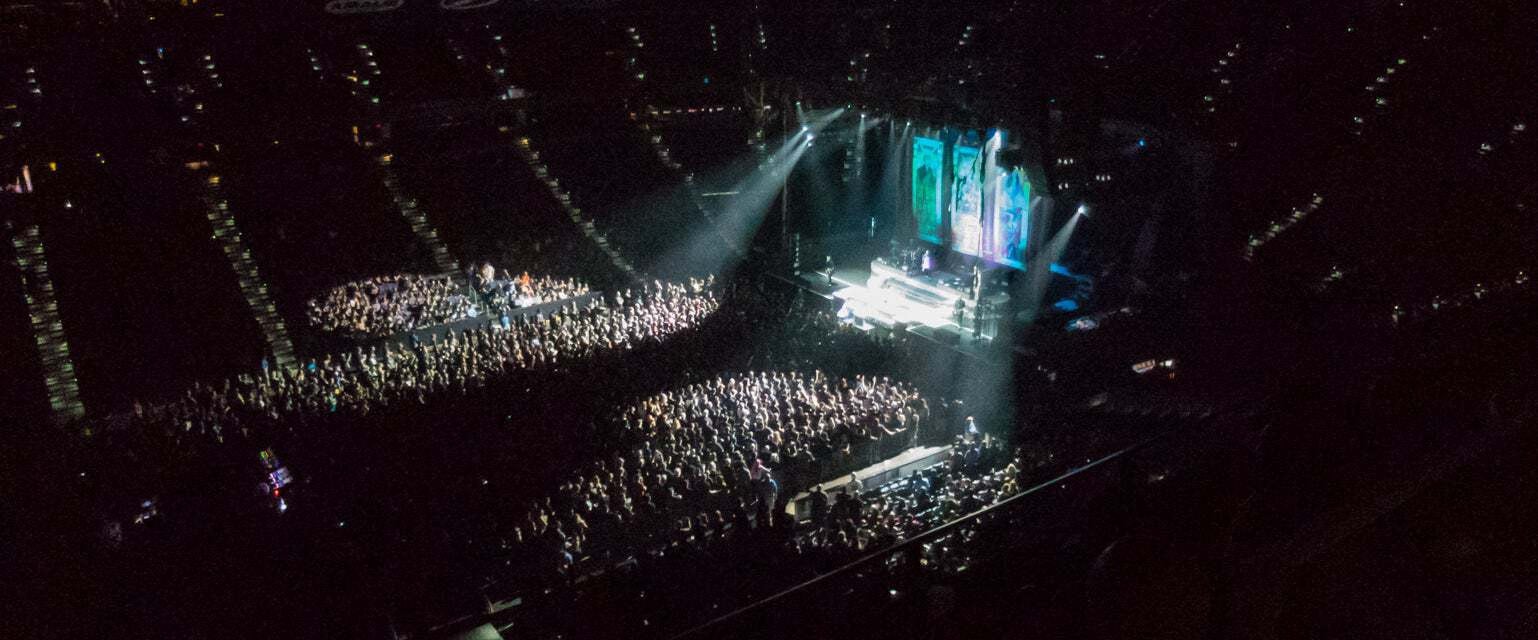 Seat view from Upper