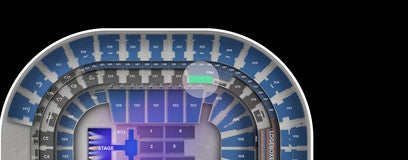 Seat view from Middle
