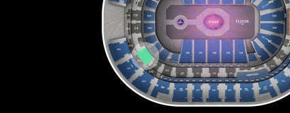 Seat view from Chase Club