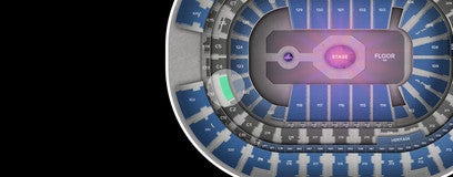 Seat view from Chase Club