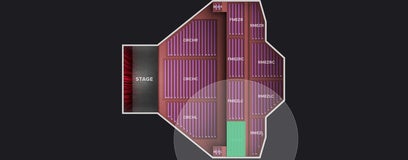 Seat view from Mezzanine