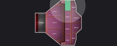 Seat view from Mezzanine