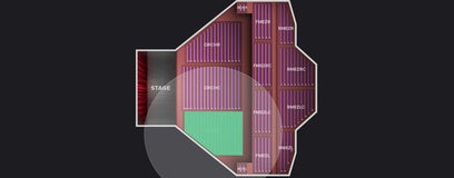 Seat view from Orchestra