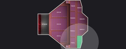 Seat view from Mezzanine