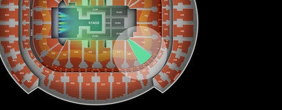 Seat view from Lower