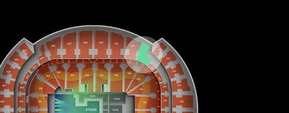 Seat view from Middle