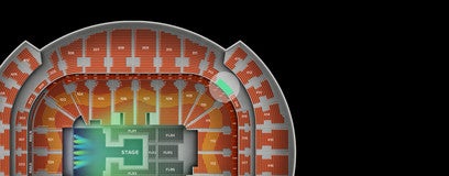 Seat view from Middle