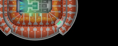 Seat view from Middle
