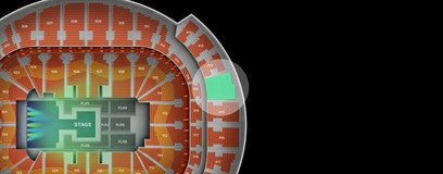 Seat view from Upper