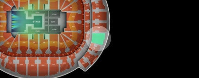 Seat view from Upper
