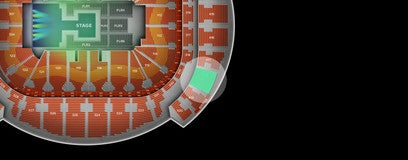 Seat view from Upper