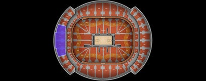 Seat view from 400 Level Baseline