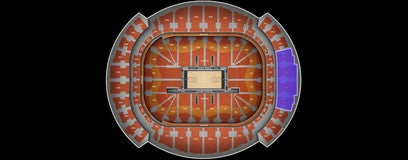 Seat view from 400 Level Baseline