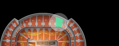 Seat view from Middle