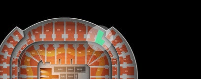 Seat view from Middle