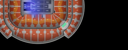 Seat view from Middle