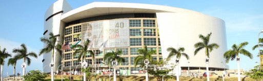 Seat view from GA Floor