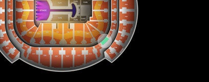 Seat view from Middle