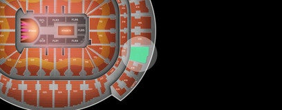 Seat view from Upper