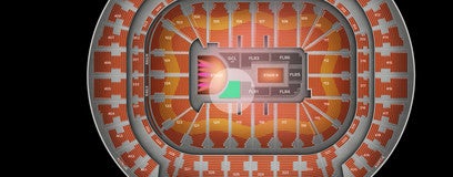 Seat view from Gold Circle