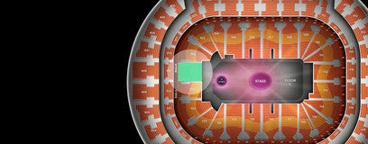 Seat view from Lower