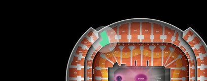 Seat view from Middle