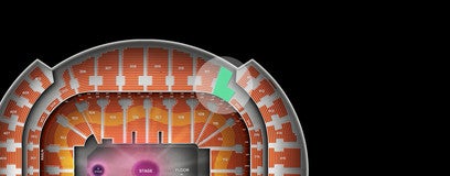 Seat view from Middle