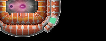 Seat view from Upper